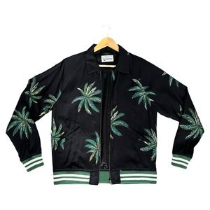 Wacko Maria Guilty Parties Bomber Jacket Made in Japan Men's Large Palm Trees